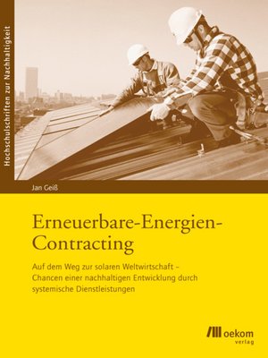 cover image of Erneuerbare-Energien-Contracting